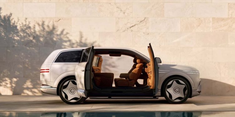 Genesis enthüllt GV90: Elektrisches SUV-Flaggschiff mit Lounge-Kabine