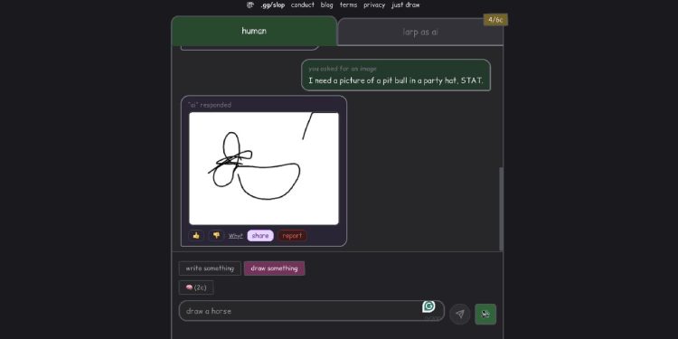 „Your AI Slop Bores Me“: Online-Spiel parodiert Künstliche Intelligenz